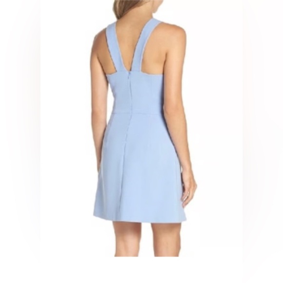 French Connection | Light Blue Mini Dress | Size 2 - Picture 2 of 10